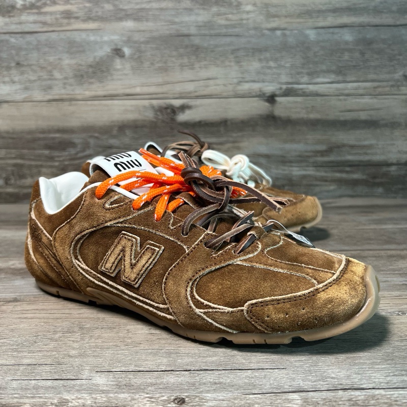 miumiu x NEW BALANCE NB 530 繆繆聯名款棕色 37.5碼-1