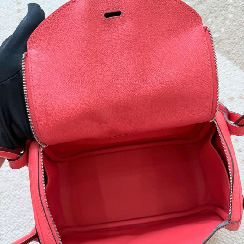 Hermes 愛馬仕 lindy26唇膏粉銀扣ec皮-4