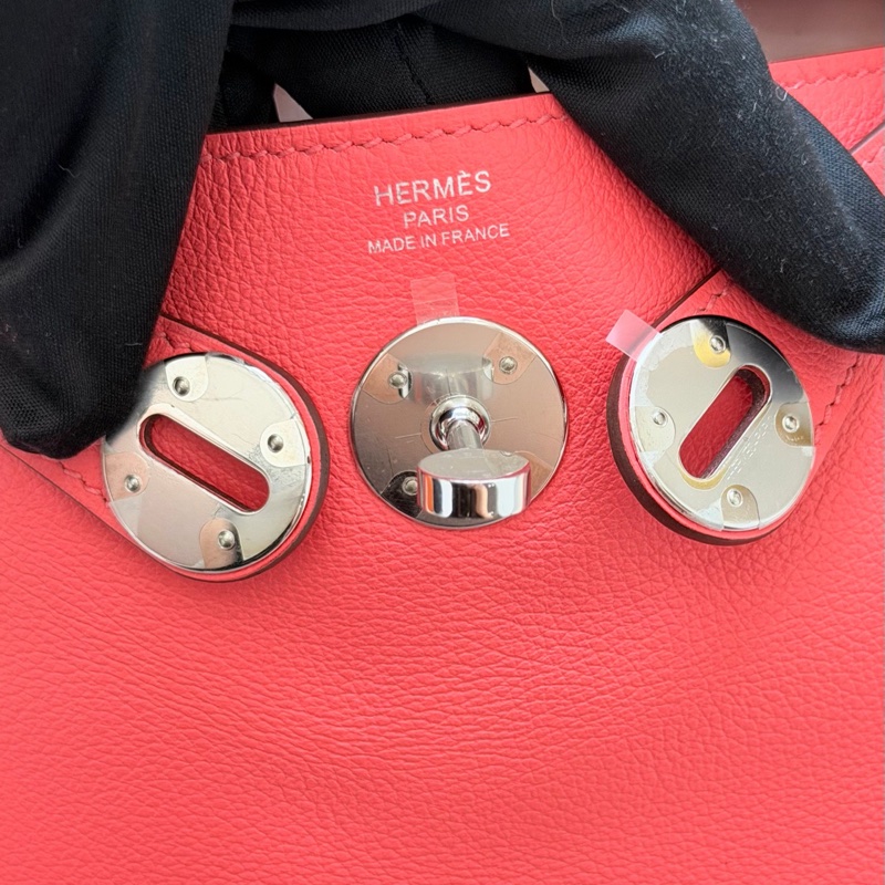 Hermes 愛馬仕 lindy26唇膏粉銀扣ec皮-5