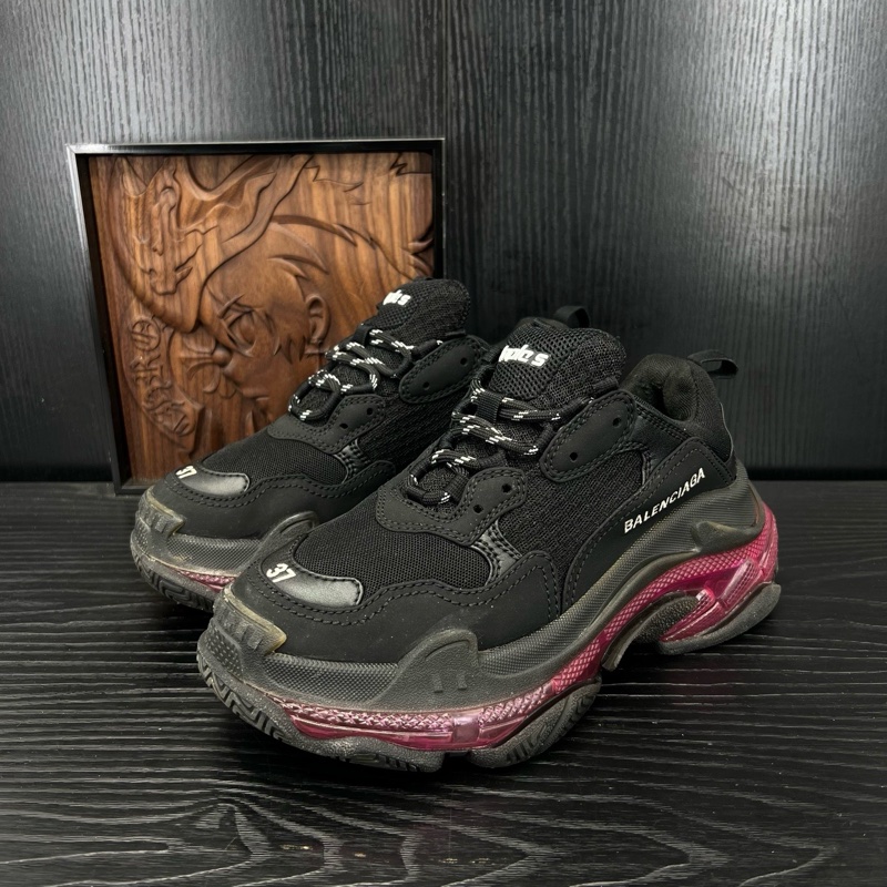 Balenciaga巴黎世家 triples 黑粉氣墊 37碼-0