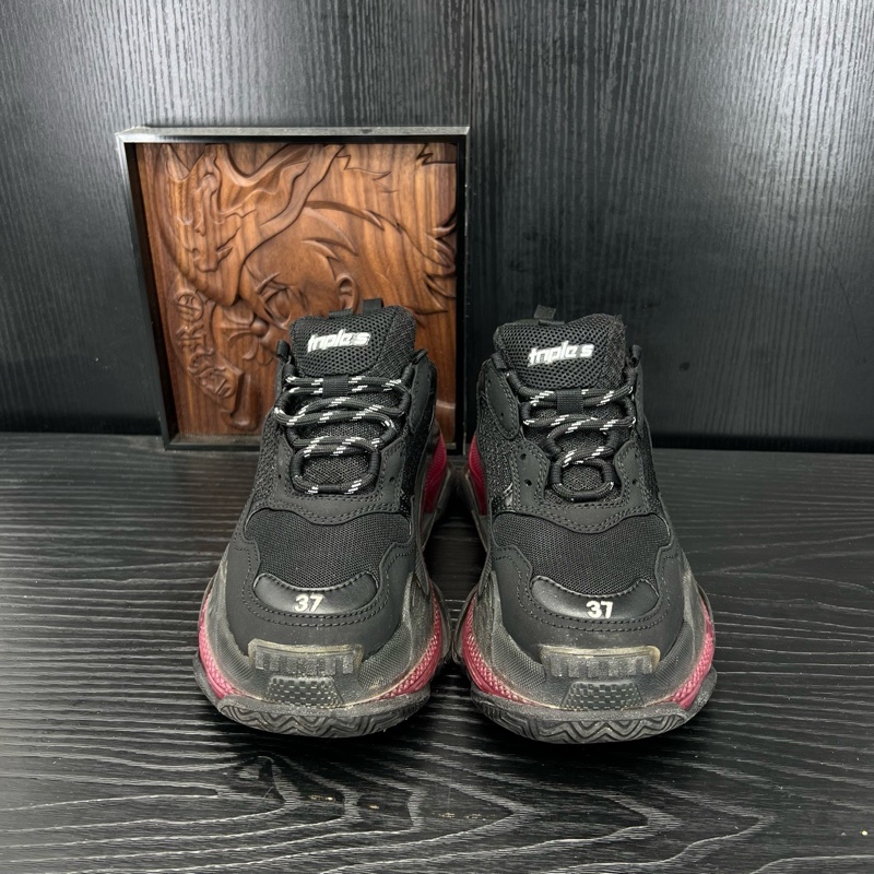 Balenciaga巴黎世家 triples 黑粉氣墊 37碼-1