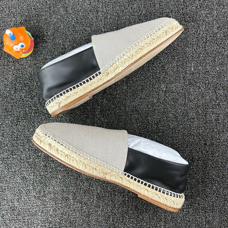 閒置 Hermes愛馬仕拼色漁夫鞋 尺碼：39 碼🧡-2