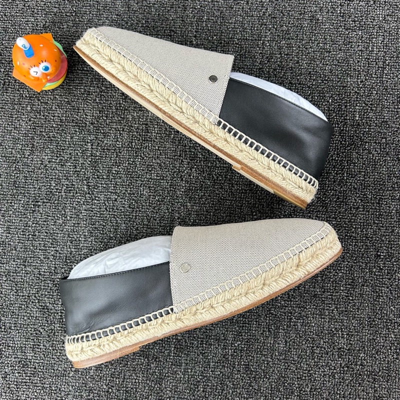 閒置 Hermes愛馬仕拼色漁夫鞋 尺碼：39 碼🧡-3