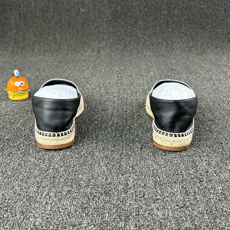 閒置 Hermes愛馬仕拼色漁夫鞋 尺碼：39 碼🧡-4