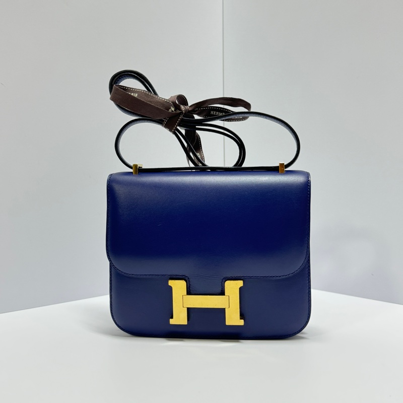 【新版康康😍】Hermes Constance 康康18 皇家藍/金釦 （專櫃價不含配貨46萬）-6