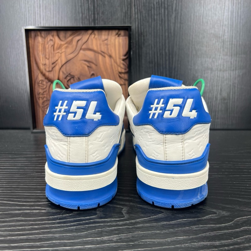 Louis Vuitton路易威登 trainer 白藍浮雕 42 碼-2