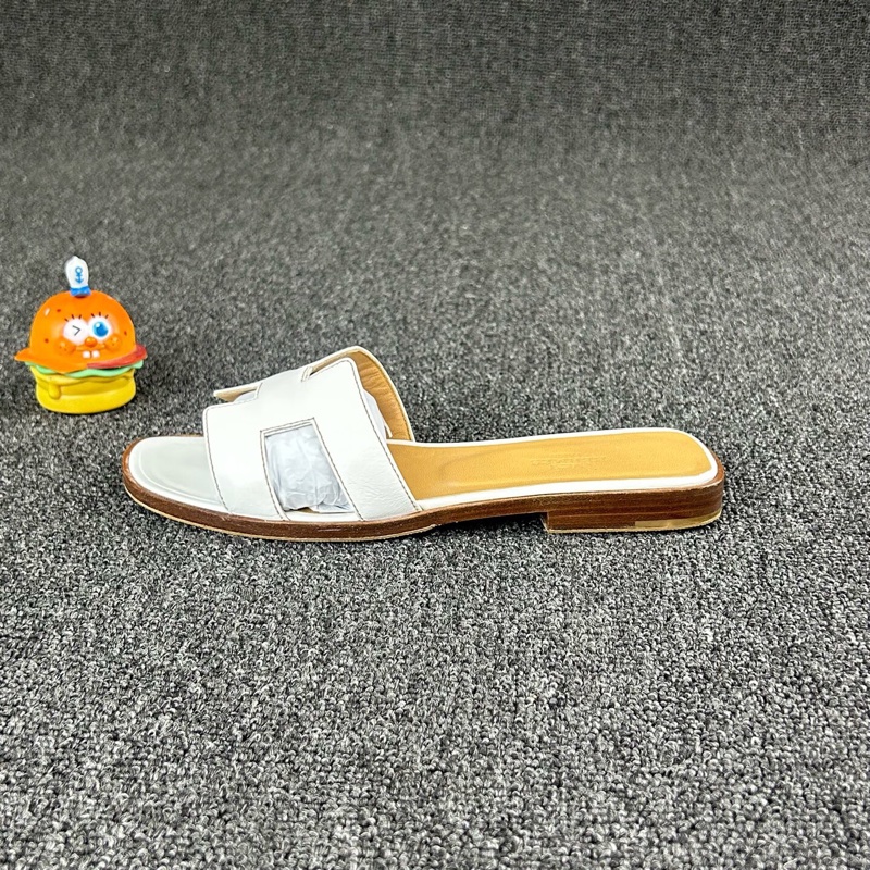 Hermes愛馬仕白色拖鞋 尺碼:36 碼🧡已貼底-2