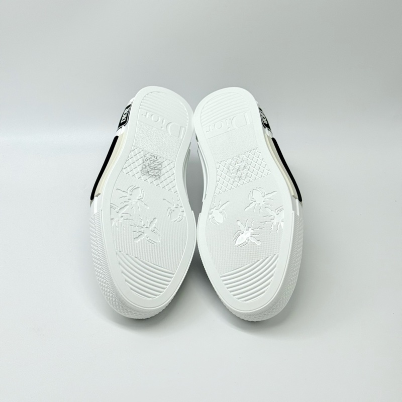 Dior 迪奧灰色皮面CD老花滿印b23系列板鞋 36碼-5