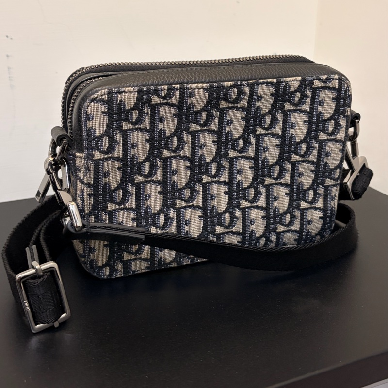 Dior 雙層斜背包 超實用 9.5成新 很少背售出-6