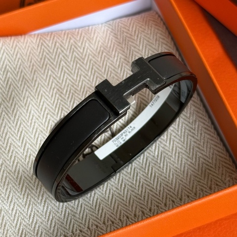 Hermes Clic H So Black 男裝 黑武士手環
