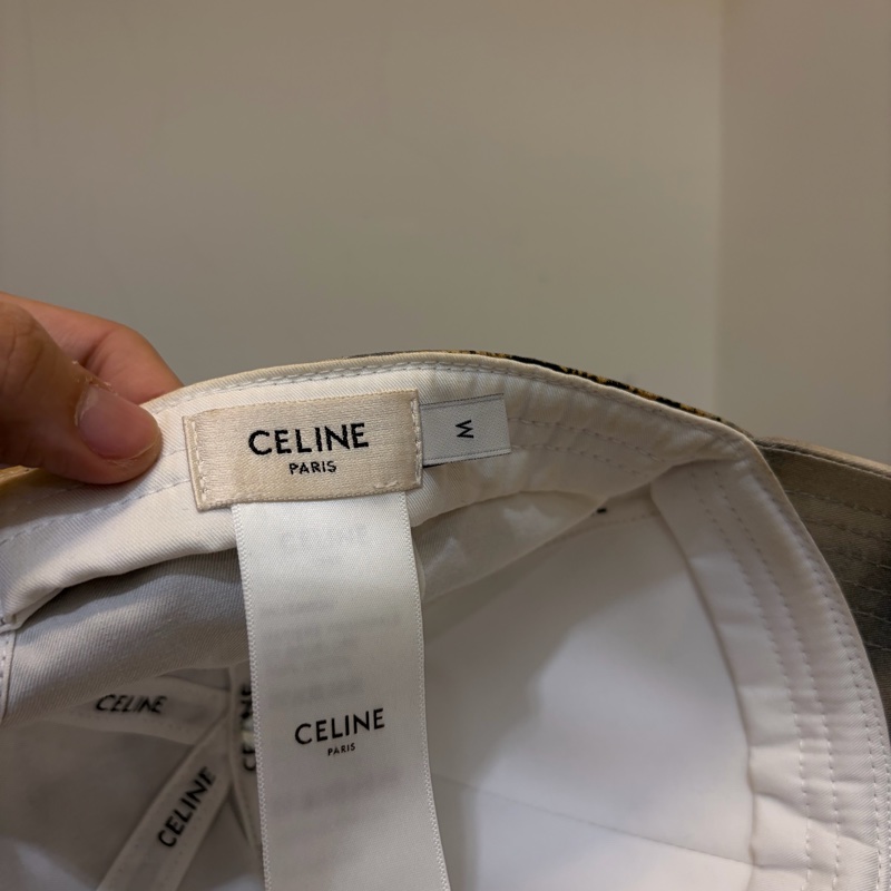 Celine棒球帽 M號 花卉款9.9新-4