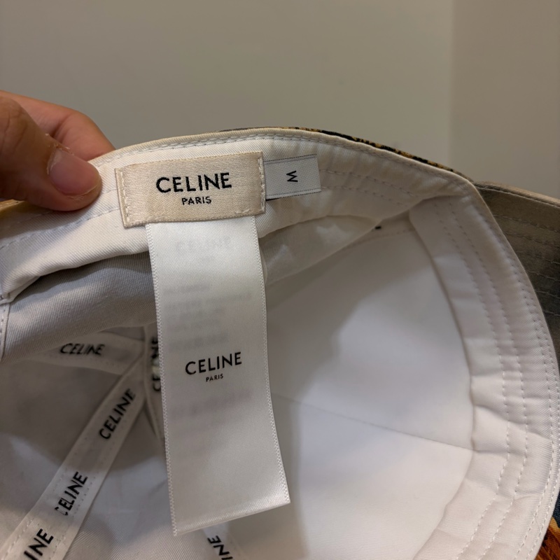 Celine棒球帽 M號 花卉款9.9新-9