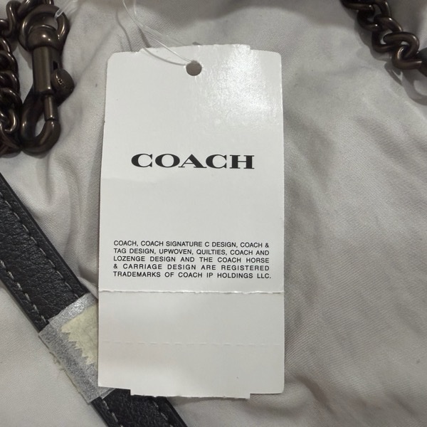 COACH TABBY 鍊帶手拿包CE772 全新沒使用過-4