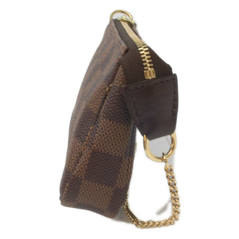 LOUIS VUITTON N58009 Damier 迷你手拿包配件袋棕色女式-3