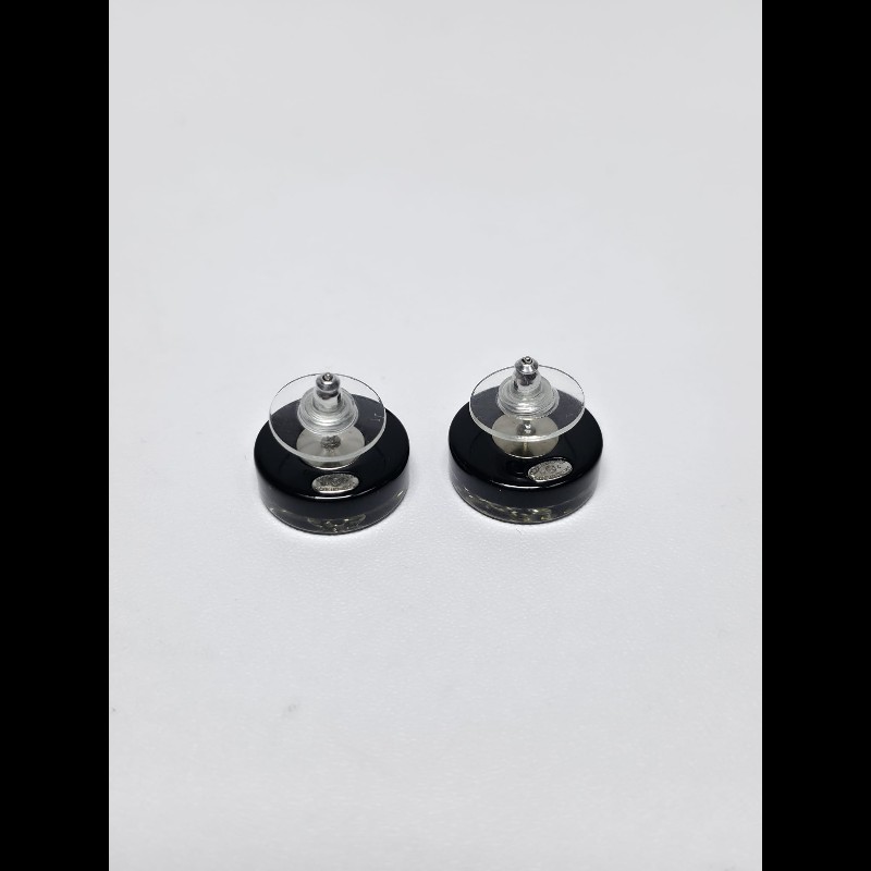 Chanel - CC Round Earrings-5