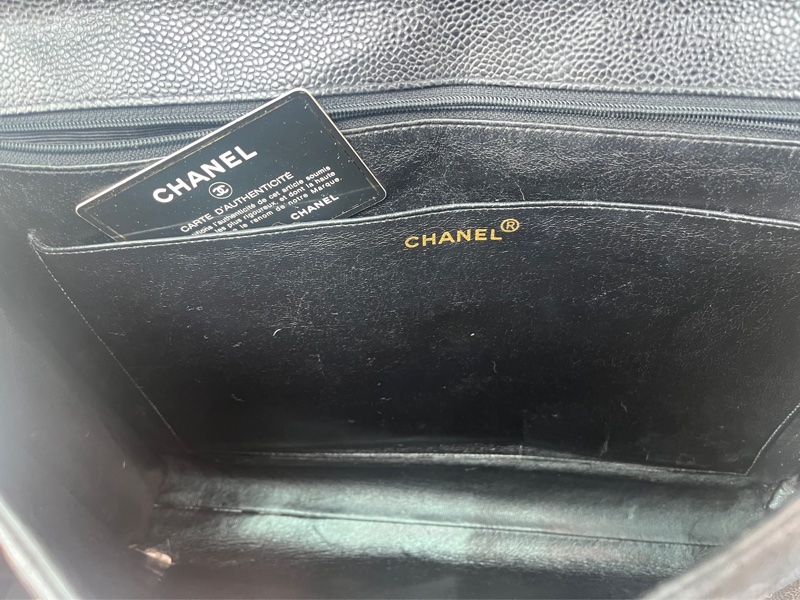 Chanel 香奈兒荔枝皮公事包-10