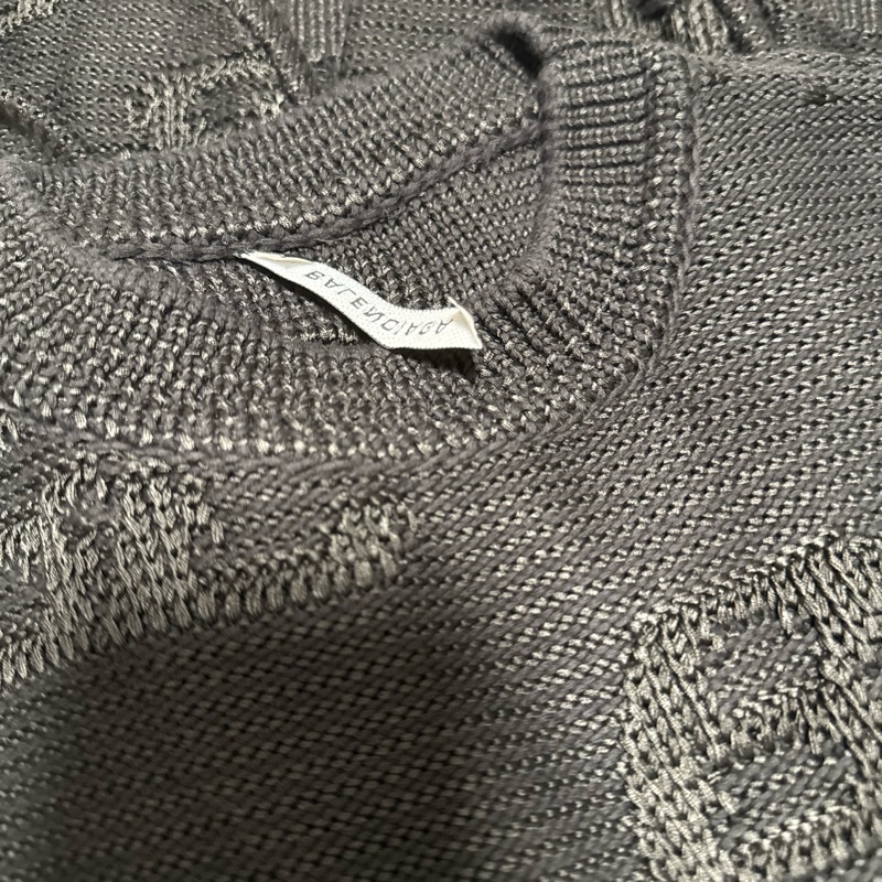 Balenciaga 黑色logo 毛衣S碼-3