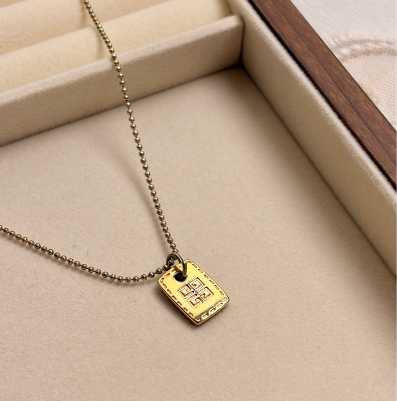 Givenchy 鍍金項鏈 4G Logo 頸鏈 紀梵希-3