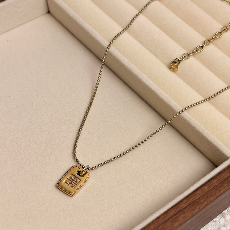 Givenchy 鍍金項鏈 4G Logo 頸鏈 紀梵希-4