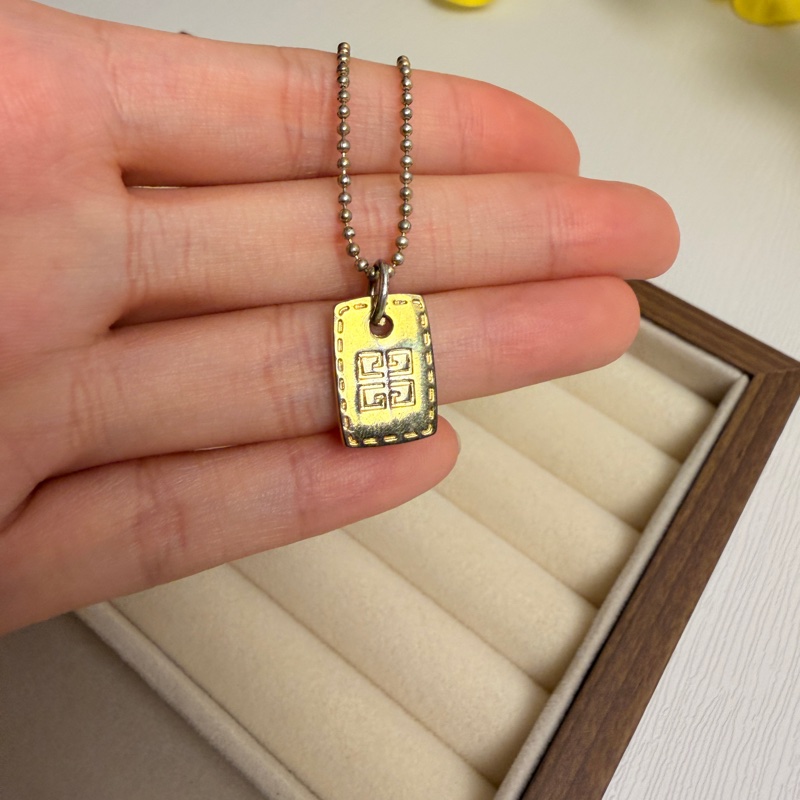 Givenchy 鍍金項鏈 4G Logo 頸鏈 紀梵希-6