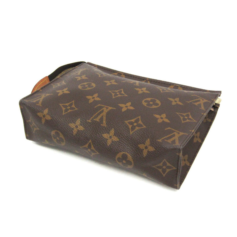 路易威登 Monogram Pochette Toilet 19 M47544 男女通用棕色手拿包-1