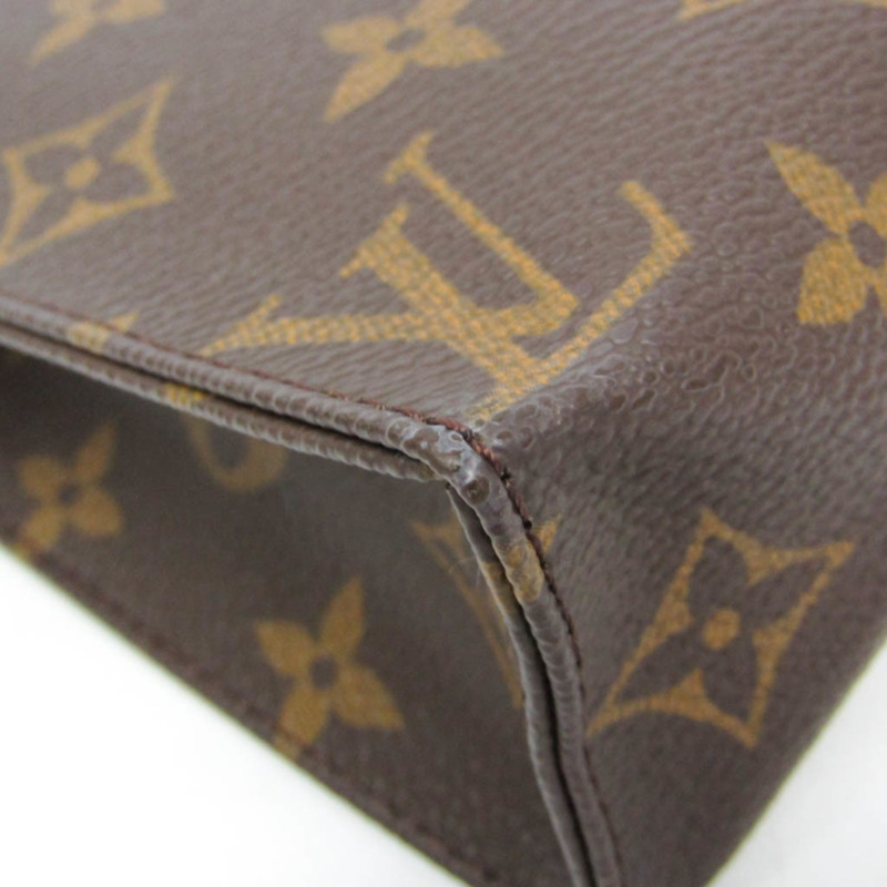 路易威登 Monogram Pochette Toilet 19 M47544 男女通用棕色手拿包-3