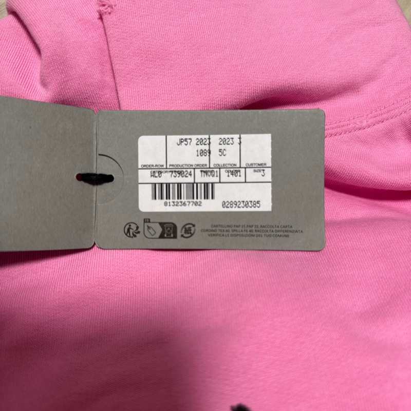 Balenciaga巴黎世家 Logo印花连帽长袖 卫衣 宽松版型 男款-8