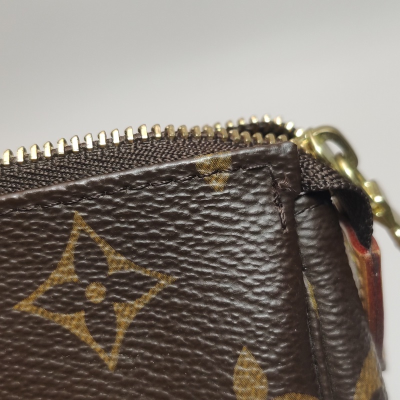 Louis Vuitton (LV) 迷你Monogram 麻雀包-12