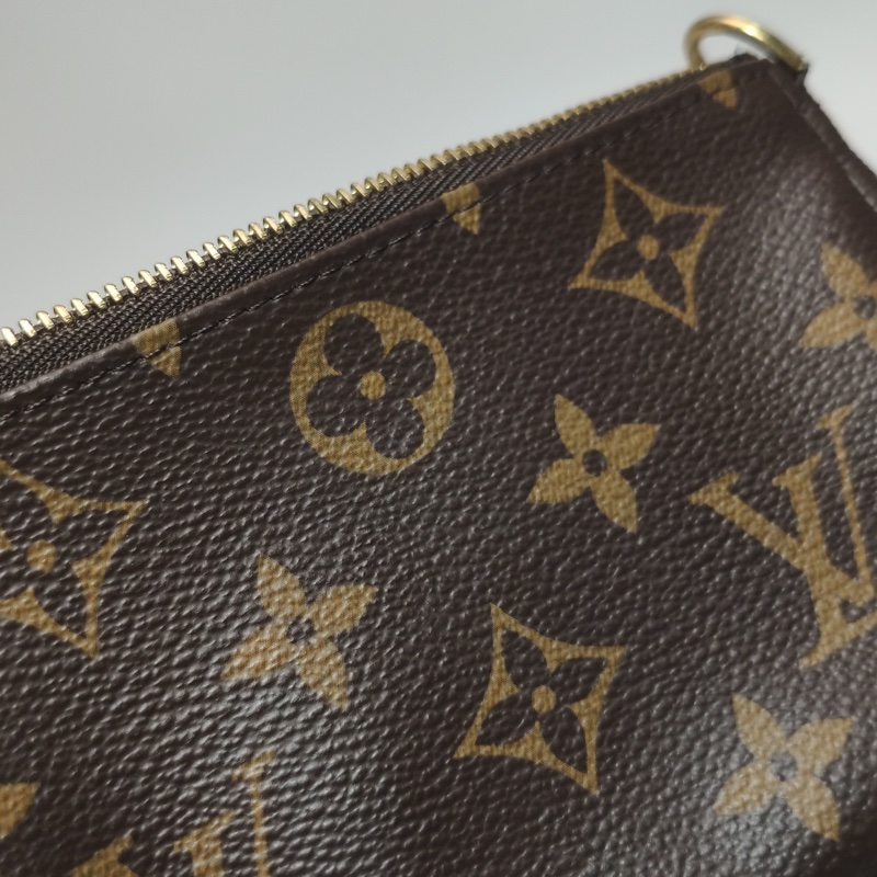Louis Vuitton (LV) 迷你Monogram 麻雀包-14