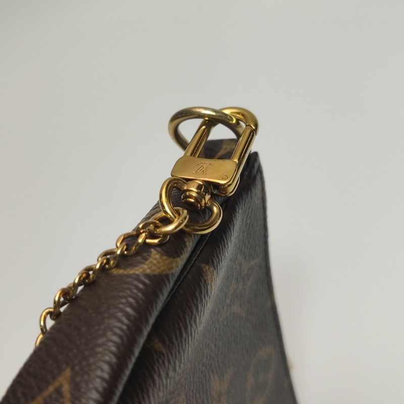 Louis Vuitton (LV) 迷你Monogram 麻雀包-15