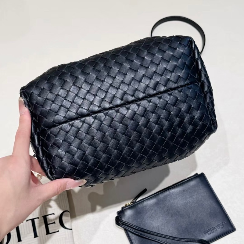 Bottega Veneta Pinacoteca藝廊包黑色小號單肩包-5