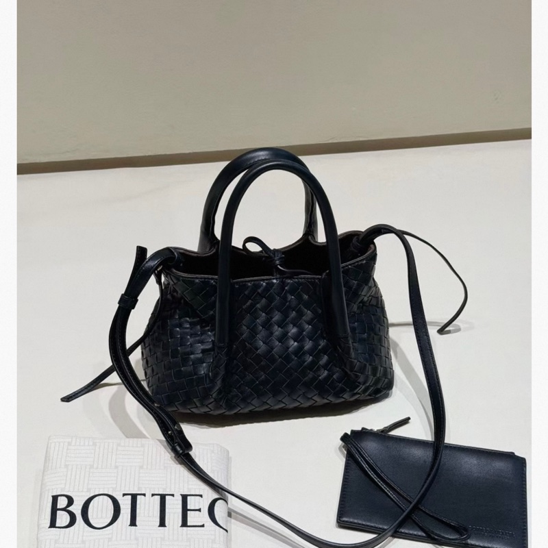 Bottega Veneta Pinacoteca藝廊包黑色小號單肩包-7