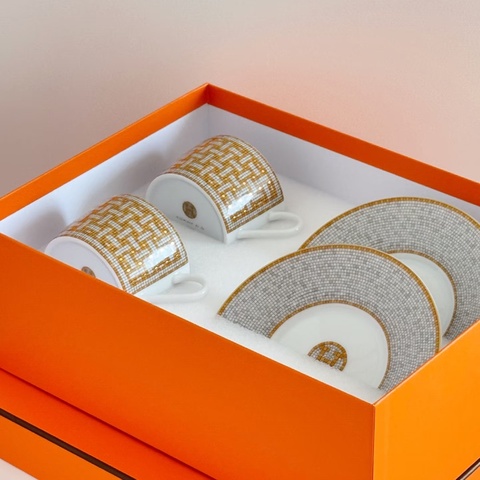 Hermes tea set經典金