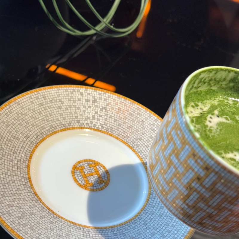 Hermes tea set經典金-2