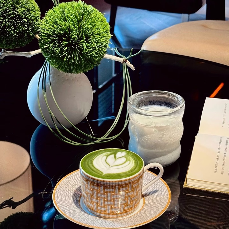 Hermes tea set經典金-3