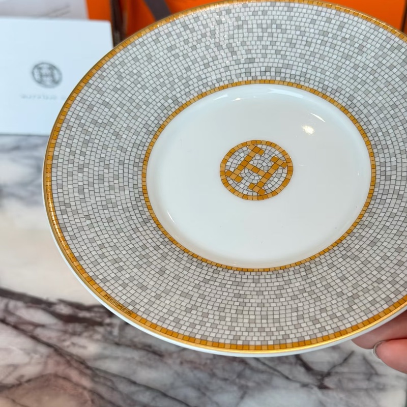 Hermes tea set經典金-4
