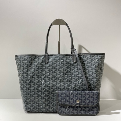Goyard戈雅Saint Louis小號灰色 托特單肩包 尺寸約34*15*27cm 🈚附件