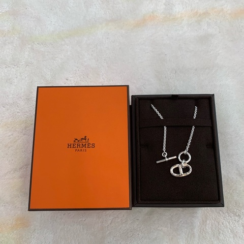 HERMES 豬鼻子項鏈