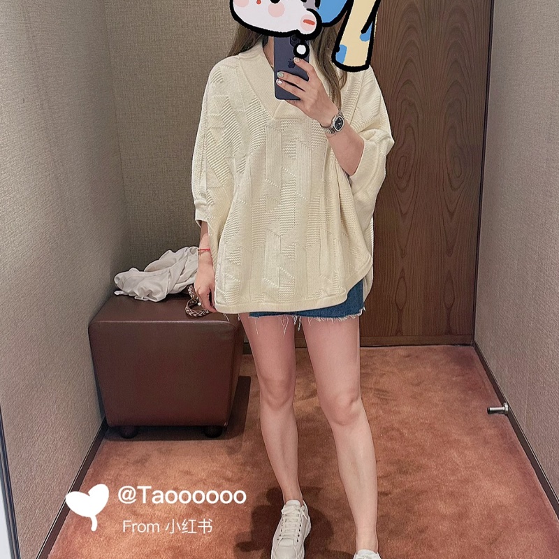 Hermes 毛衣斗篷 上衣 / 38 女裝 最低價-5