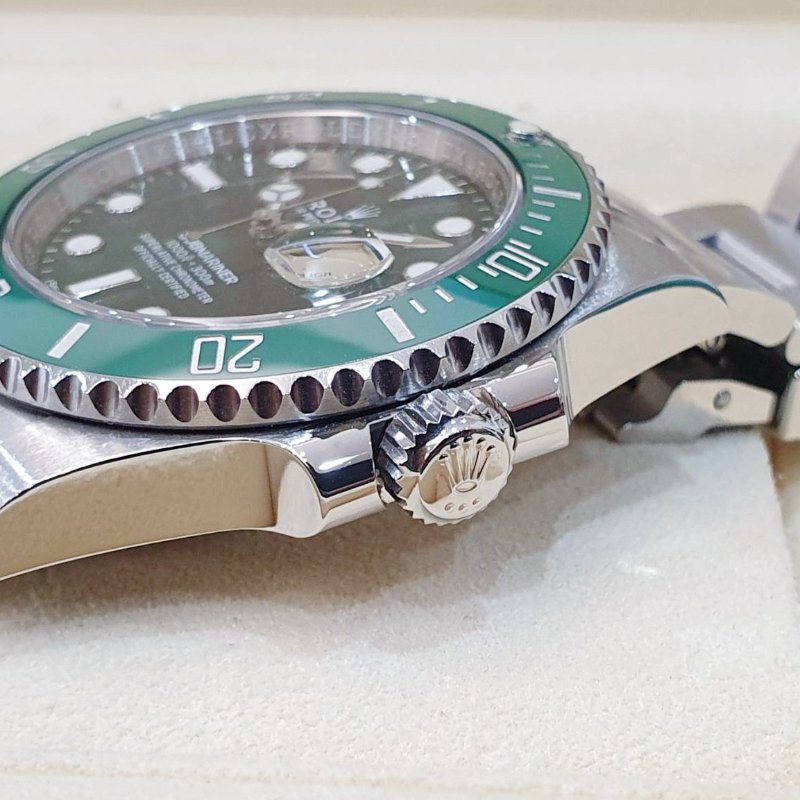 【大眾名錶】ROLEX 勞力士116610LV Submariner潛航者 2017/02全套 經典收藏 綠色面盤 綠水鬼 B1306-6