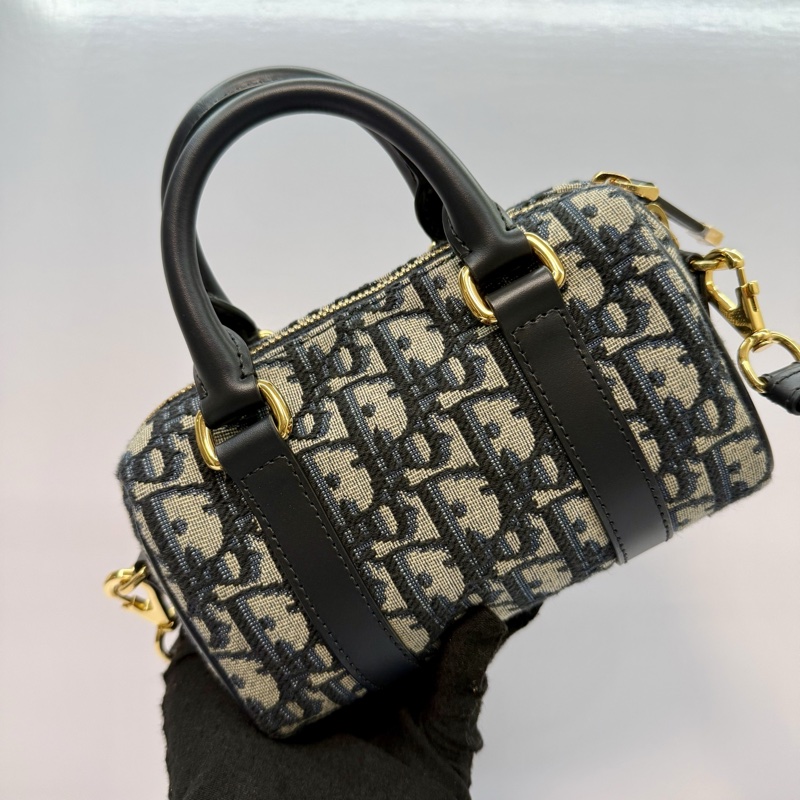 DIOR 迪奧 老花OBLIQUE MINI BOSTON手提斜背2WAY包-0