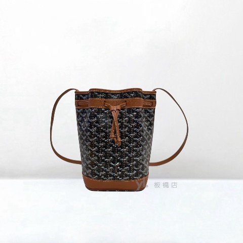 Y2031-GOYARD 棕色Petit flot水桶包-1
