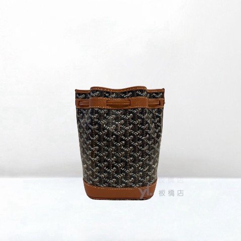 Y2031-GOYARD 棕色Petit flot水桶包-2