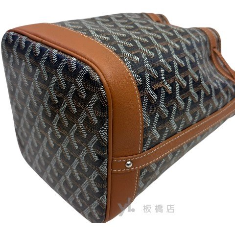 Y2031-GOYARD 棕色Petit flot水桶包-10