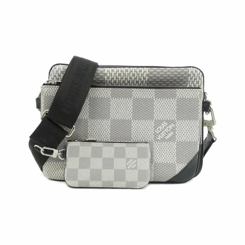 路易威登 Damier Graphite 3D Trio 郵差包 N50027 單肩包