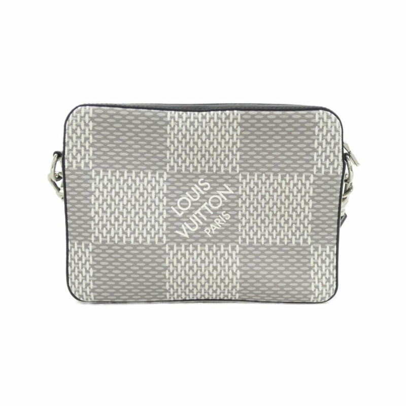 路易威登 Damier Graphite 3D Trio 郵差包 N50027 單肩包-1
