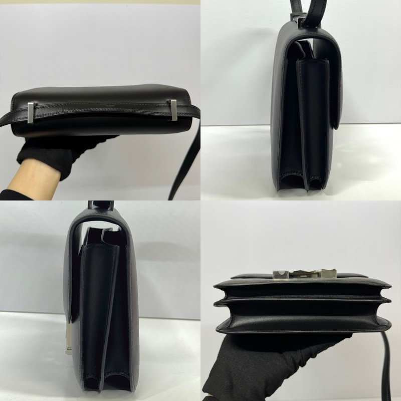 HERMES 愛馬仕 黑色CONSTANCE 18 MINI斜背包-3