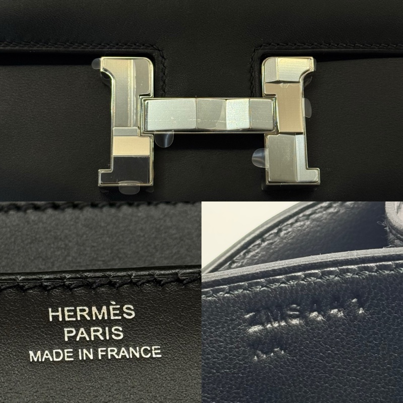 HERMES 愛馬仕 黑色CONSTANCE 18 MINI斜背包-5