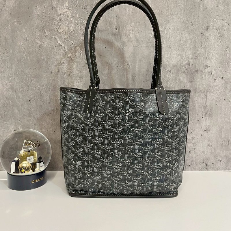 Goyard mini tote 灰色-2