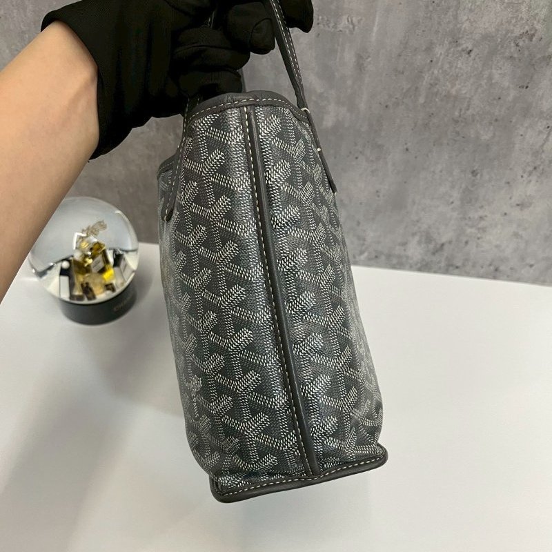 Goyard mini tote 灰色-6